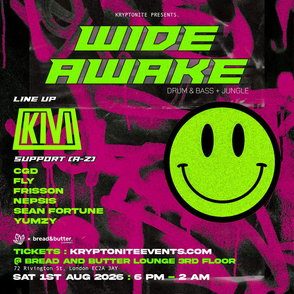 Wide Awake | Drum & Bass + Jungle at Bread And Butter Collection
