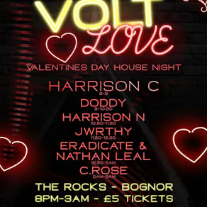 VoltHouse Promotions - VOLT:LOVE @ Rocks Bar 14/02/26