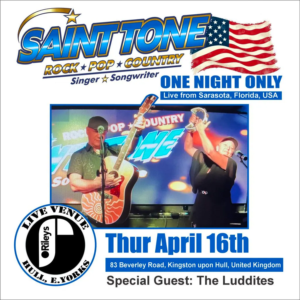 Saint Tone Duo, The Luddites & more tba in the Backroom at ORILEYS LIVE MUSIC VENUE