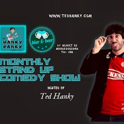 The Hanky Panky Comedy Club - Middlesbrough Tickets | Bier And Beer Ltd Middlesbrough  | Fri 25th February 2022 Lineup