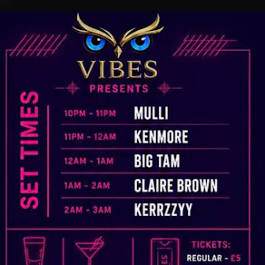 Vibes Thursdays Bounce, Techno & Trance