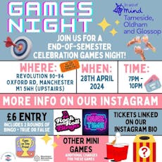 Celebration's Game Night at Revolution Manchester   Oxford Road