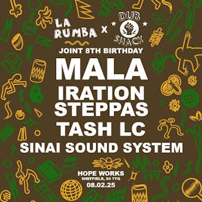 La Rumba xDub Shack: Mala, Iration Steppas, Tash LC, Sinai Sound