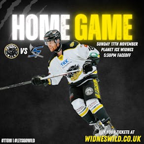 Widnes Wild vs Sheffield Scimitar Ice Hockey Game - Sun 17th Nov