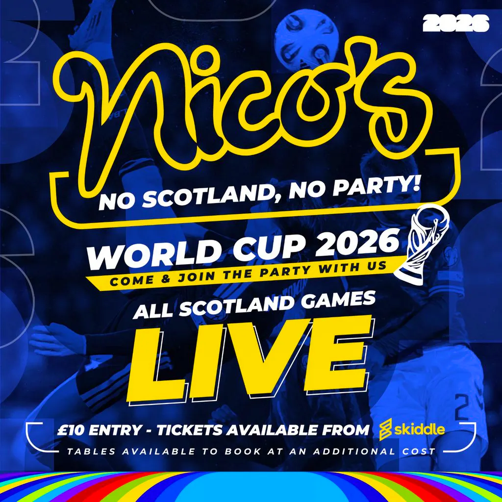 Scotland World Cup 2026 at Nicos Cafe Bar