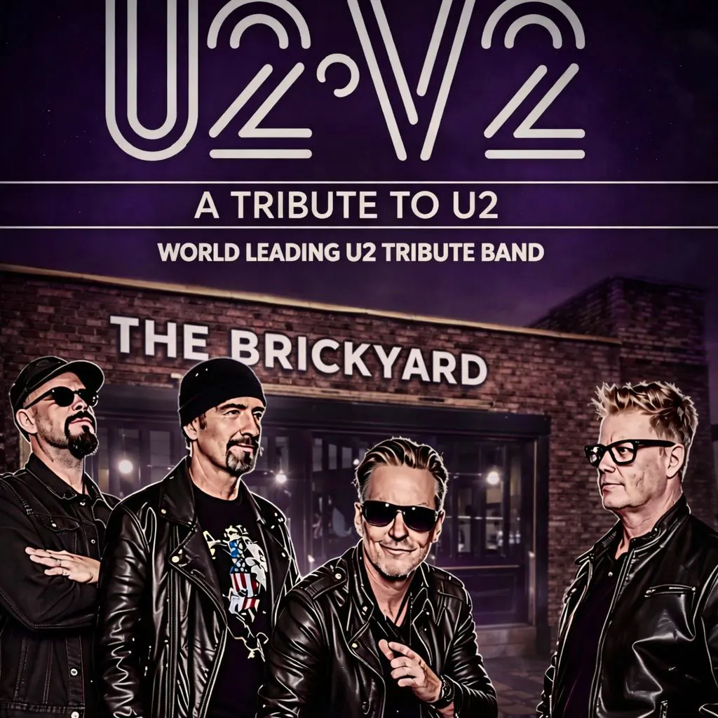 U2V2 - The Brickyard, Carlisle 26th June 2027 at The Brickyard, England