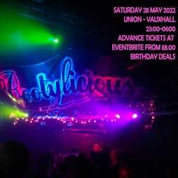 Bootylicious BootyLDN Tickets | Union Club Vauxhall London  | Sat 28th May 2022 Lineup