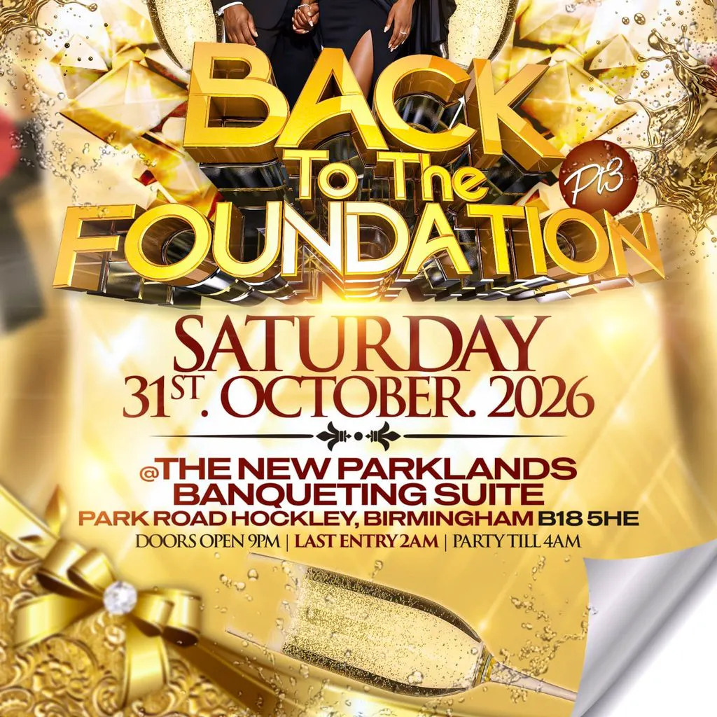 Back To The Foundation Part3 at The New Parklands Banqueting Suite