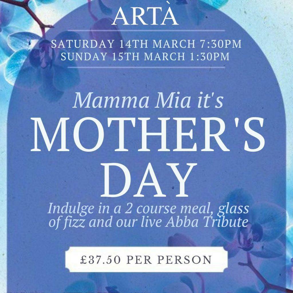 Mothers Day Weekend ABBA Tribute at ARTA