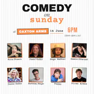 Comedy on Sunday at The Caxton Arms