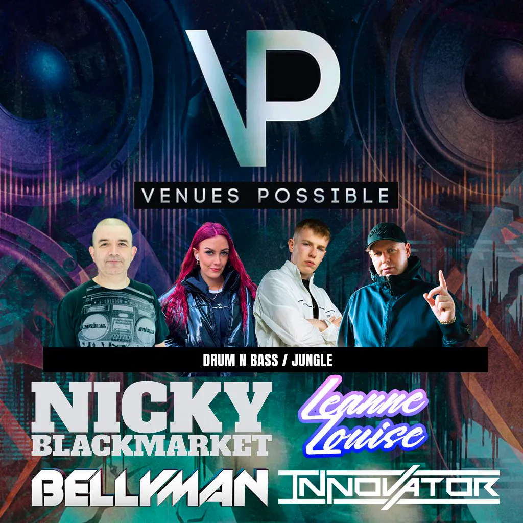 Bellyman, DJ Innovator, Leanne Louise & Nikki Blackmarket Plus M at LONDON And RYE
