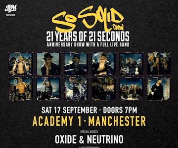 So Solid Crew LIVE in concert | 21 Years of 21 Seconds