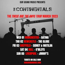 The Continentals 'These Are The Days' Tour (Liverpool) Tickets | Jimmy's Liverpool  | Sun 5th March 2023 Lineup