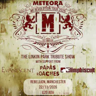 Meteora Linkin Park | Nu-Revolution Tour | Rebellion Manchester at Rebellion Manchester.