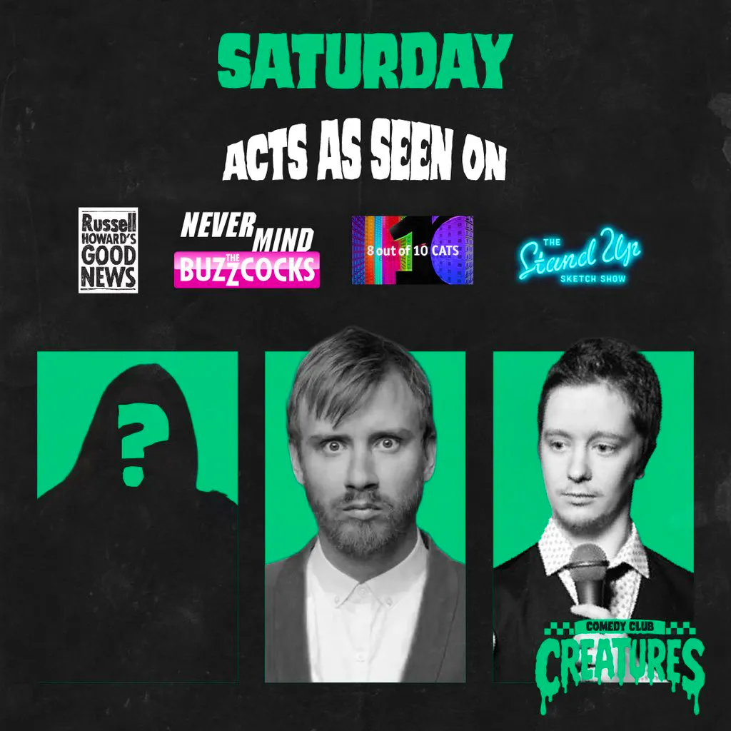 Saturday Night Showcase|| Creatures Comedy Club at Creatures Comedy Club