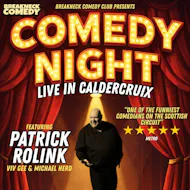 Comedy Night - Patrick Rolink at Caldercruix Hall