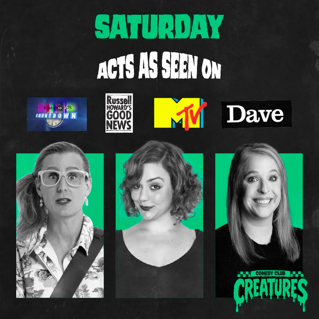Saturday Night Showcase|| Creatures Comedy Club at Creatures Comedy Club