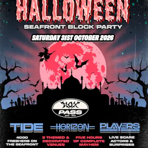 Halloween SEAFRONT BLOCK PARTY 31.10.26