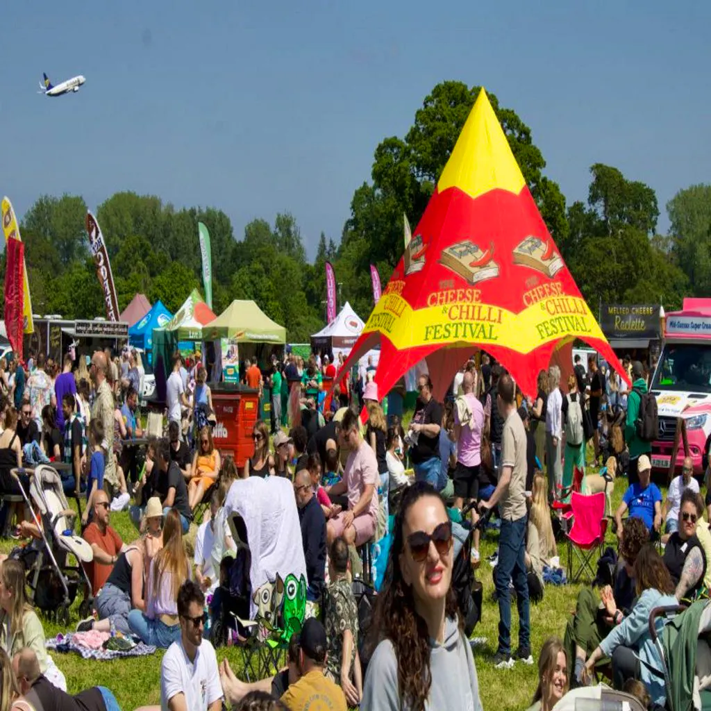 Cheese and Chilli Festival at Oaklands Park, Chichester