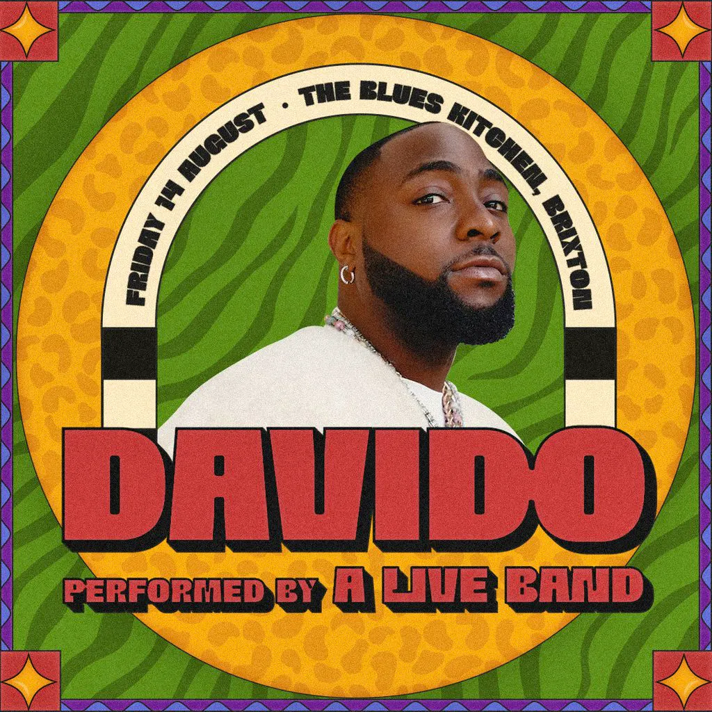 Brixton Fridays: DAVIDO at The Blues Kitchen Brixton