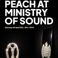 Peach Returns to Ministry of Sound - Trance, House and more... at Ministry Of Sound