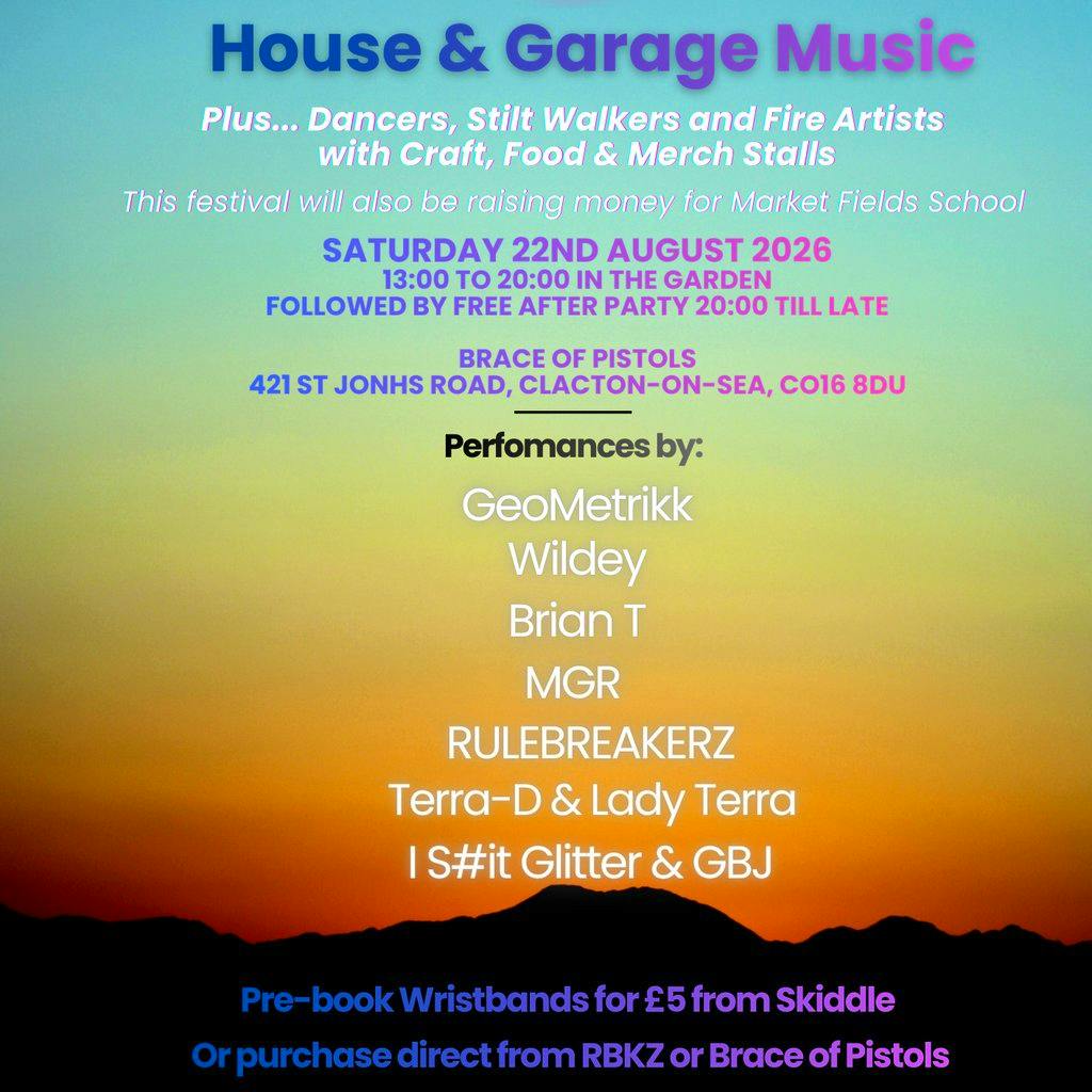 Rulebreakerz & Friendz Fest at Brace Of Pistols Clacton On Sea