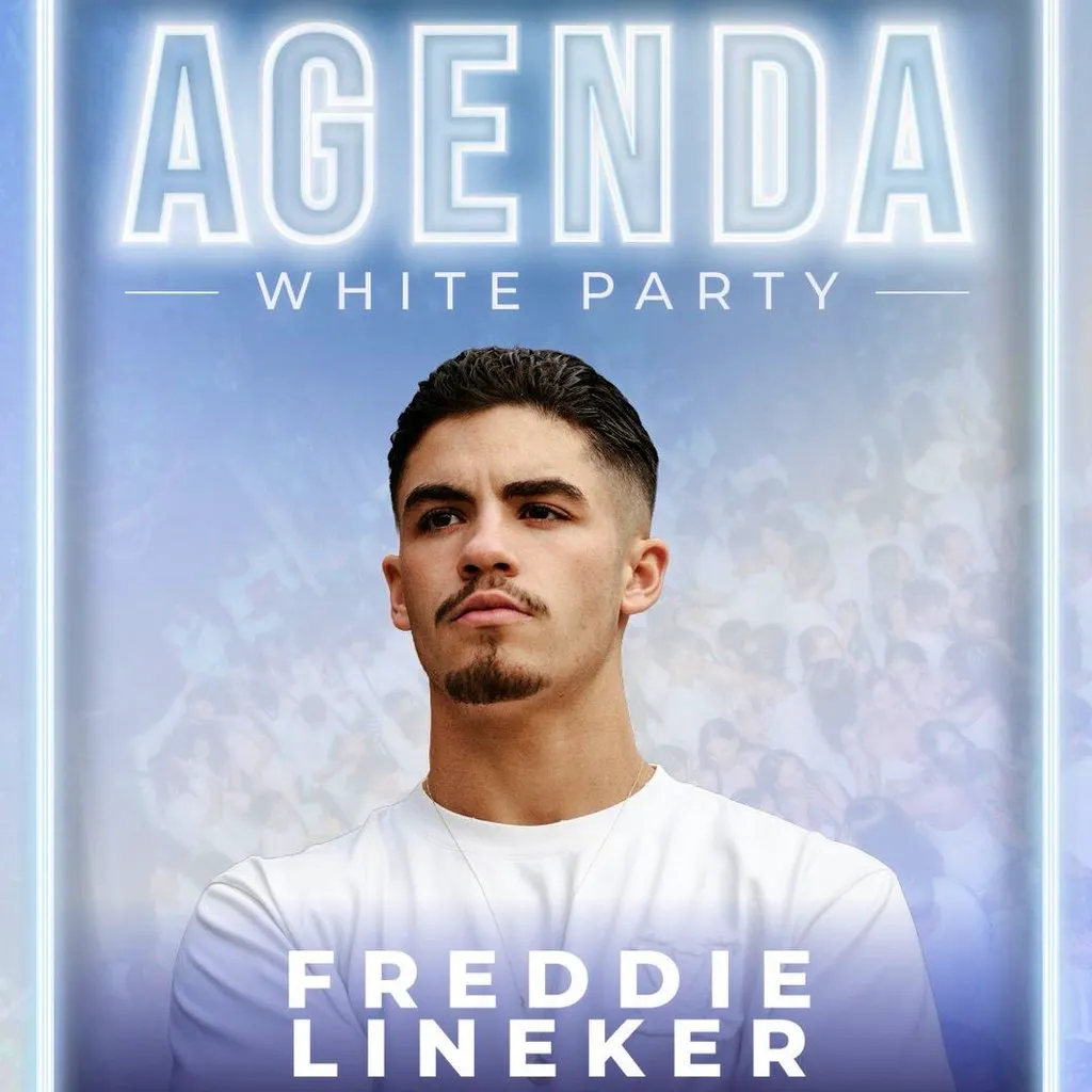 Agenda white party with Freddie Lineker at Future Nightclub