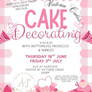 Cake Decorating with Victoria cakes at Ajs At Huntleys