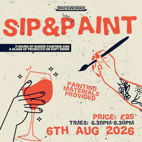 Dockworks Waterfront: Sip and Paint