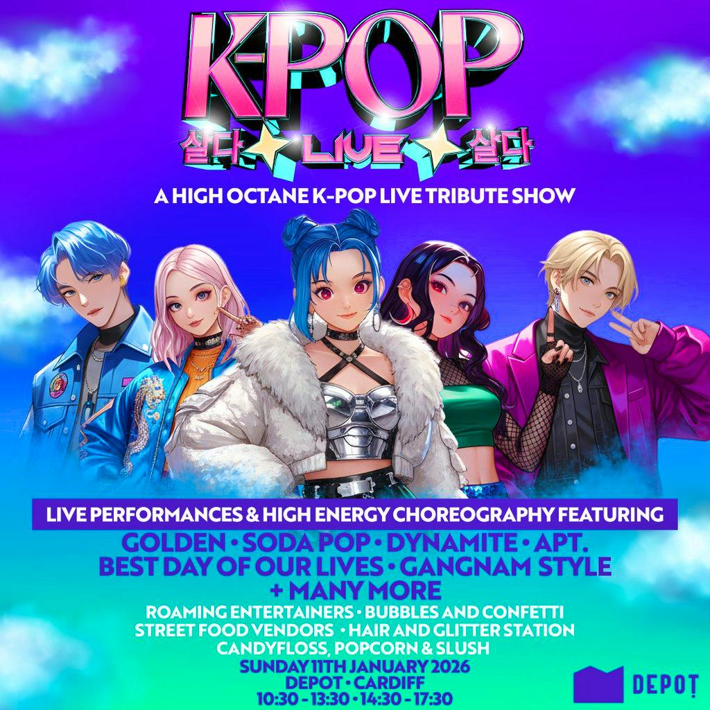 Tickets: K-POP Live | DEPOT Cardiff | SOLD OUT!!! | Depot Cardiff