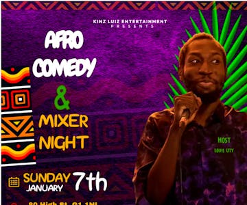 Afro Comedy & Mixer Night - McChuills, Glasgow