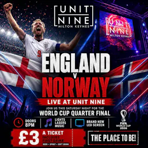 England v Norway World Cup QF LIVE - All Ages Welcome