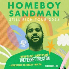 Homeboy Sandman (Brooklyn, New York) + more! - HIP HOP ALL DAY at The Ferret
