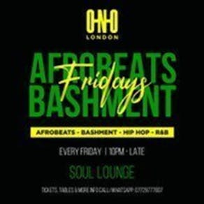 Afrobeats & Bashment Fridays