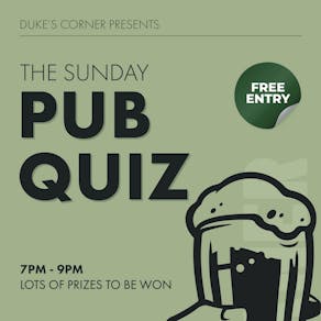 The Sunday Pub Quiz