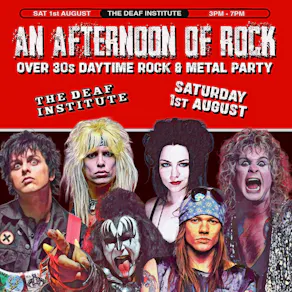 An Afternoon of Rock: MANCHESTER (Over 30s Rock/Metal) 3pm-7pm