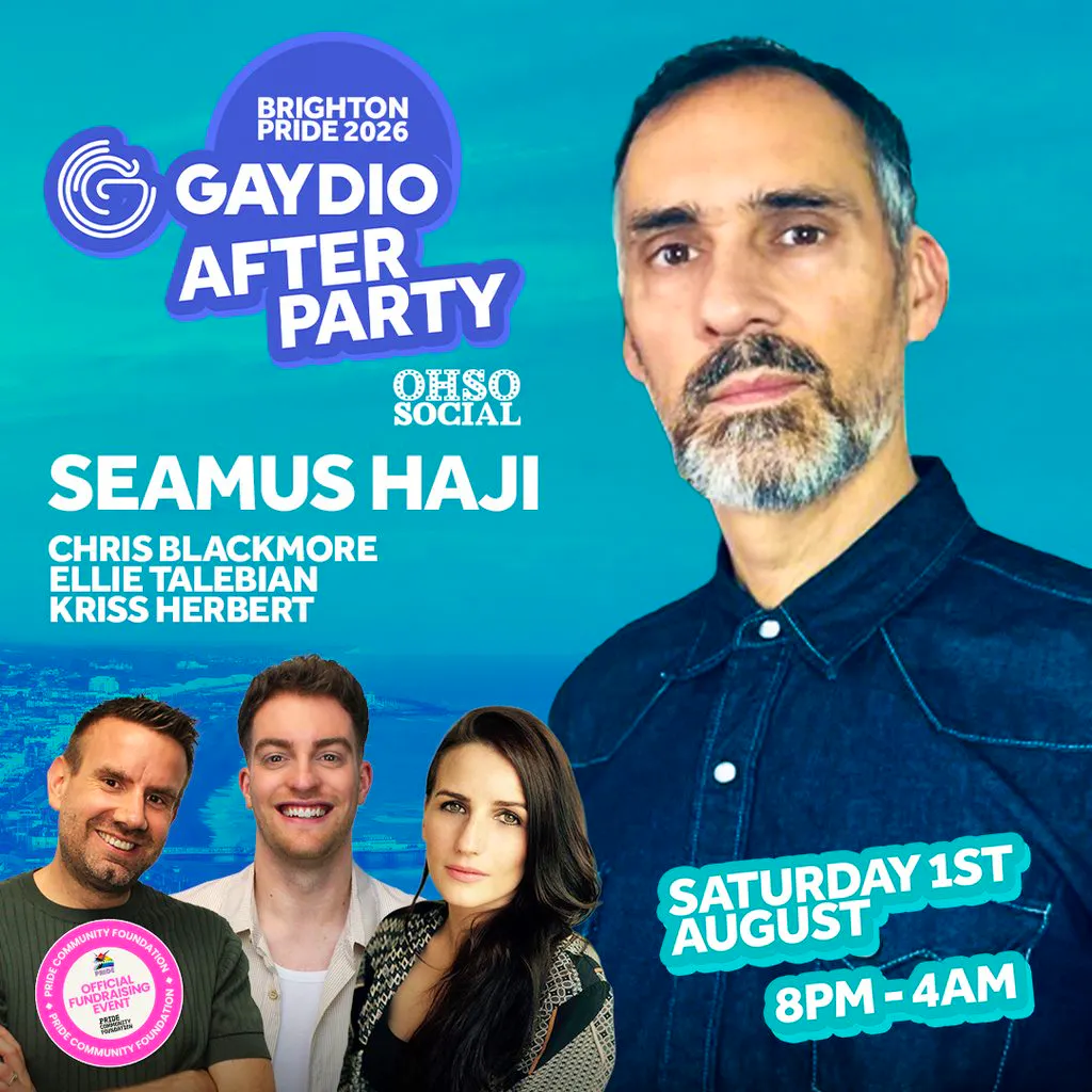 Gaydio Brighton Pride Afterparty at OHSO Social