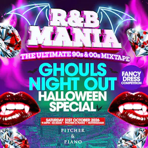 RNB MANIA| Nottingham's Halloween R&B Party!