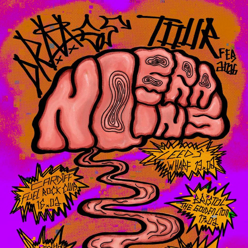 DRAAGS: NO BRAINS, NO GUTS Tour at Wharf Chambers