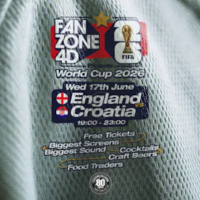 FANZONE 4D x Electric Ballroom: England v Croatia World Cup