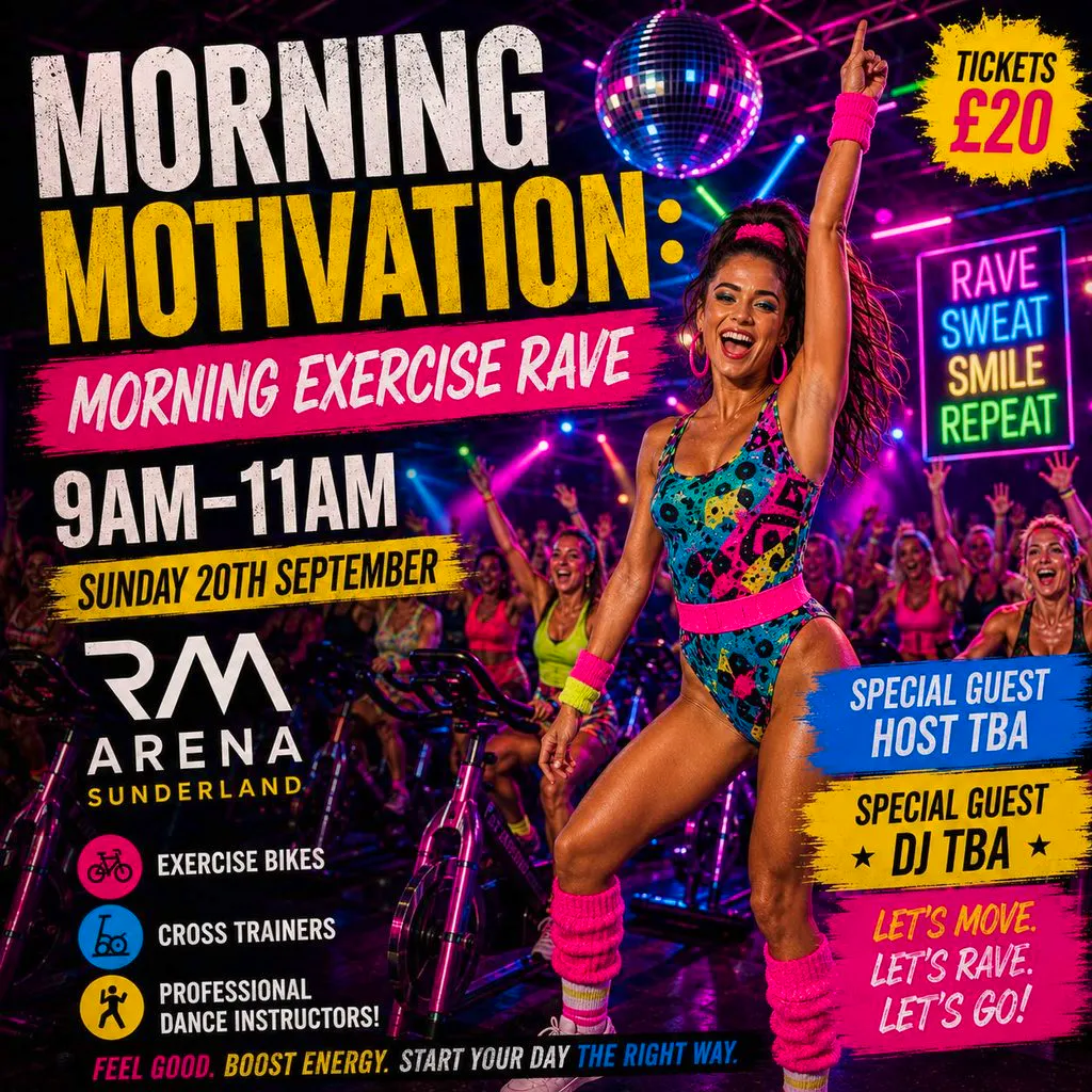 Morning Motivation: Fitness Rave at The Rainton Arena
