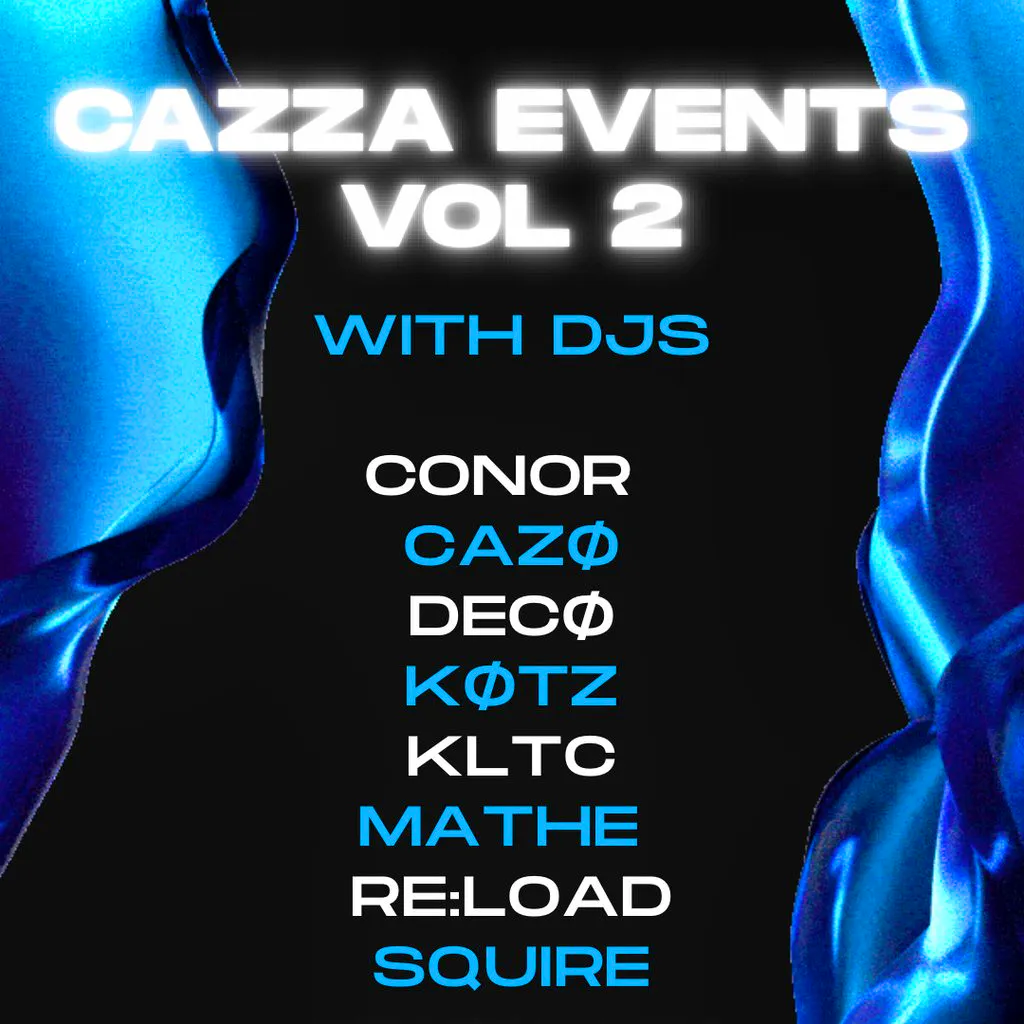 Cazza Events Volume 2 at McQ's @ Coadys