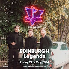 PAGES. + support - Edinburgh at Legends Edinburgh