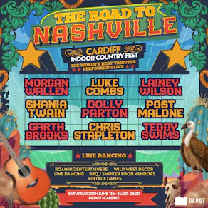 Road to Nashville Rodeo Show | Tramshed, Cardiff