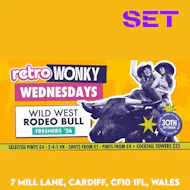 Retro Wonky Wild West Wednesday 30th September at Retro Cardiff