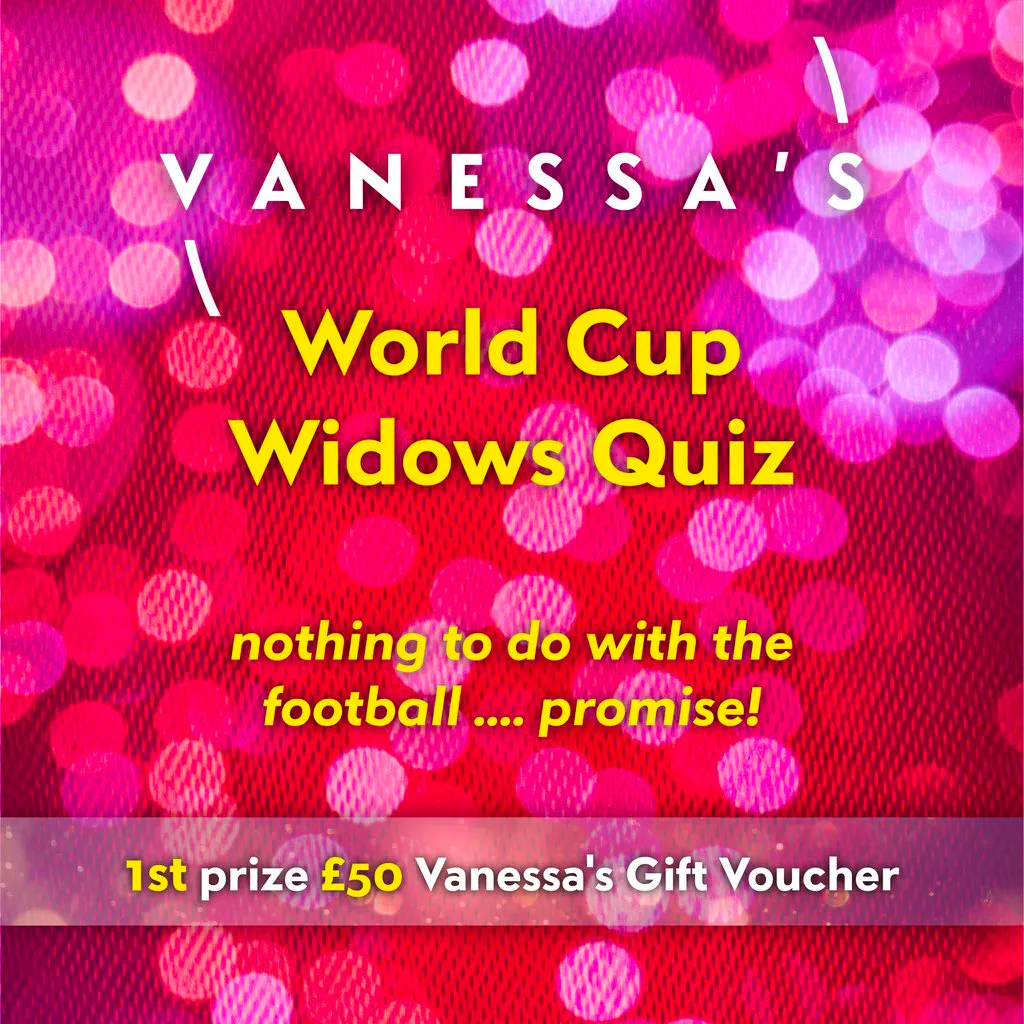 World Cup Widows Quiz at Vanessa's Bar