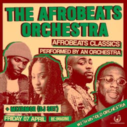 The Afrobeats Orchestra Tickets | The Blues Kitchen Manchester  | Fri 7th April 2023 Lineup