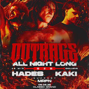 OBSCURA PRESENTS: Outrage ANL + Hades & Kaki