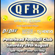 QFX Live at Peterhead Football Club