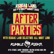 Reggae Land Official After Party at Rumble Rooms - Saturday at Rumble Rooms